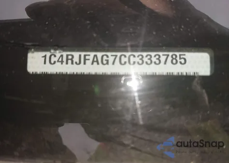 2012 Jeep Grand Cherokee Laredo from USA, damaged, VIN 1C4RJFAG7CC333785